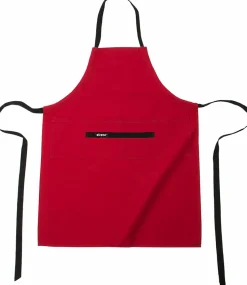 Schort ZicZac Rood