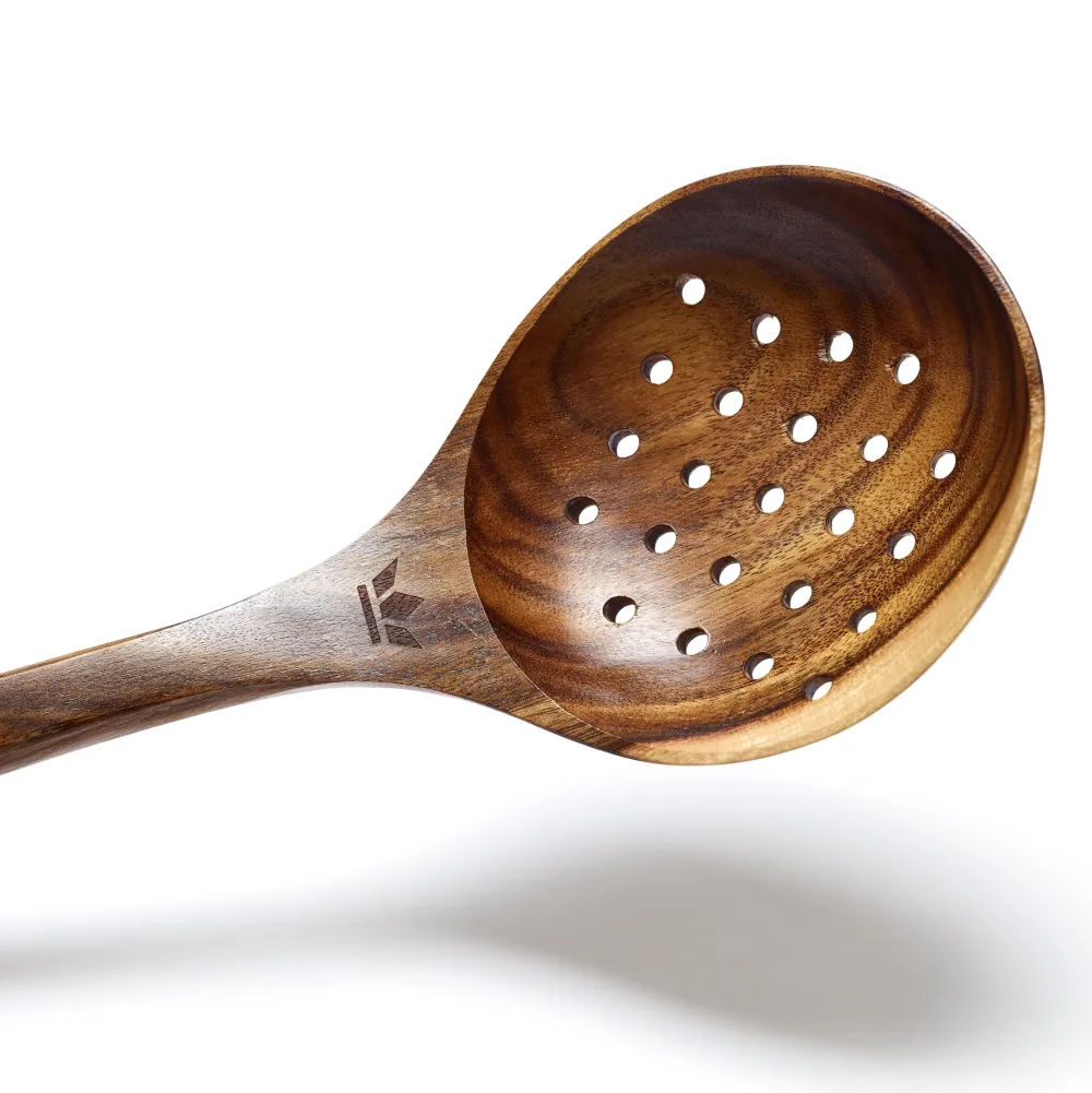 Dutchdeluxes Schuimspaan Wooden Utensil XL Acacia Best