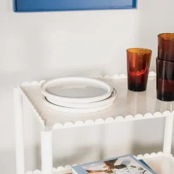 SERAX - Kelly Wearstler - Dune Dinerbord D23 cm - 2 st. - Alabaster