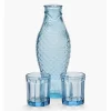 Serax - Paola Navone - Fish & Fish Karaf incl. 2 Glazen - Blauw Clearance