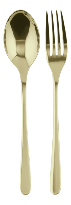 Sambonet Serveerbestek Taste Mirror PVD Champagne (2-delig) Sale
