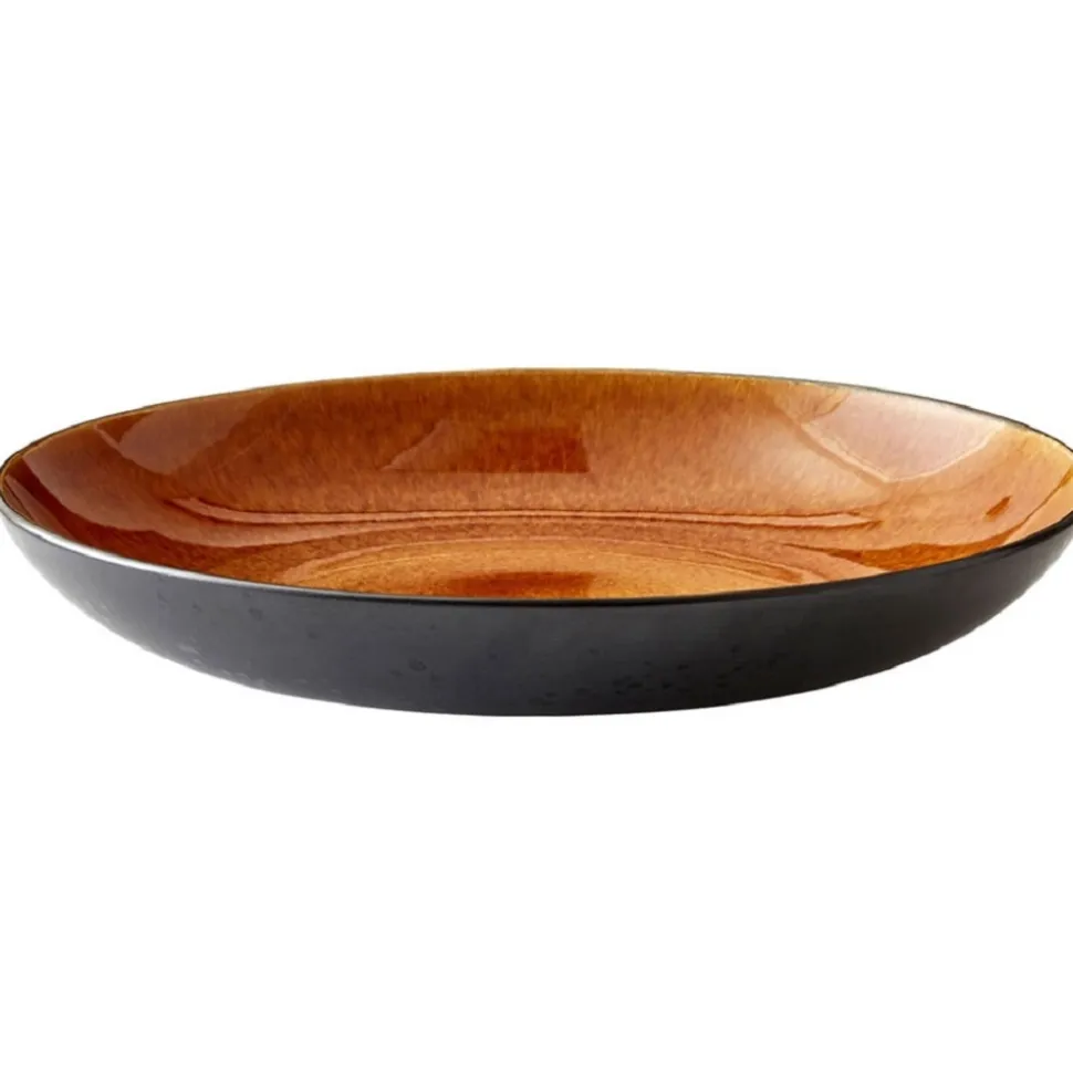 Serveerbord Bitz Black Amber 40 cm
