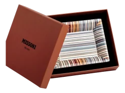 Serveerbord Missoni Luxury Gift Box Stripes Jenkins 148 Rectangular Tidy Tray Large