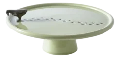 POLSPOTTEN Serveerbord Plate Walking Duck Green Grey Discount