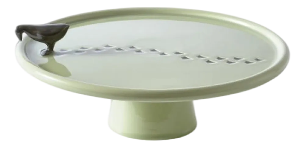 POLSPOTTEN Serveerbord Plate Walking Duck Green Grey Discount