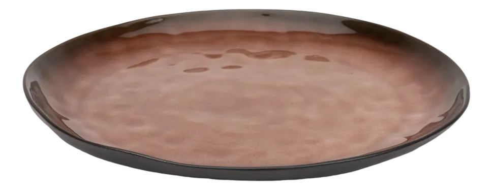 Serveerbord Serax Pure Tableware By Pascale Naessens Black Brown Ovaal L 33,6 cm
