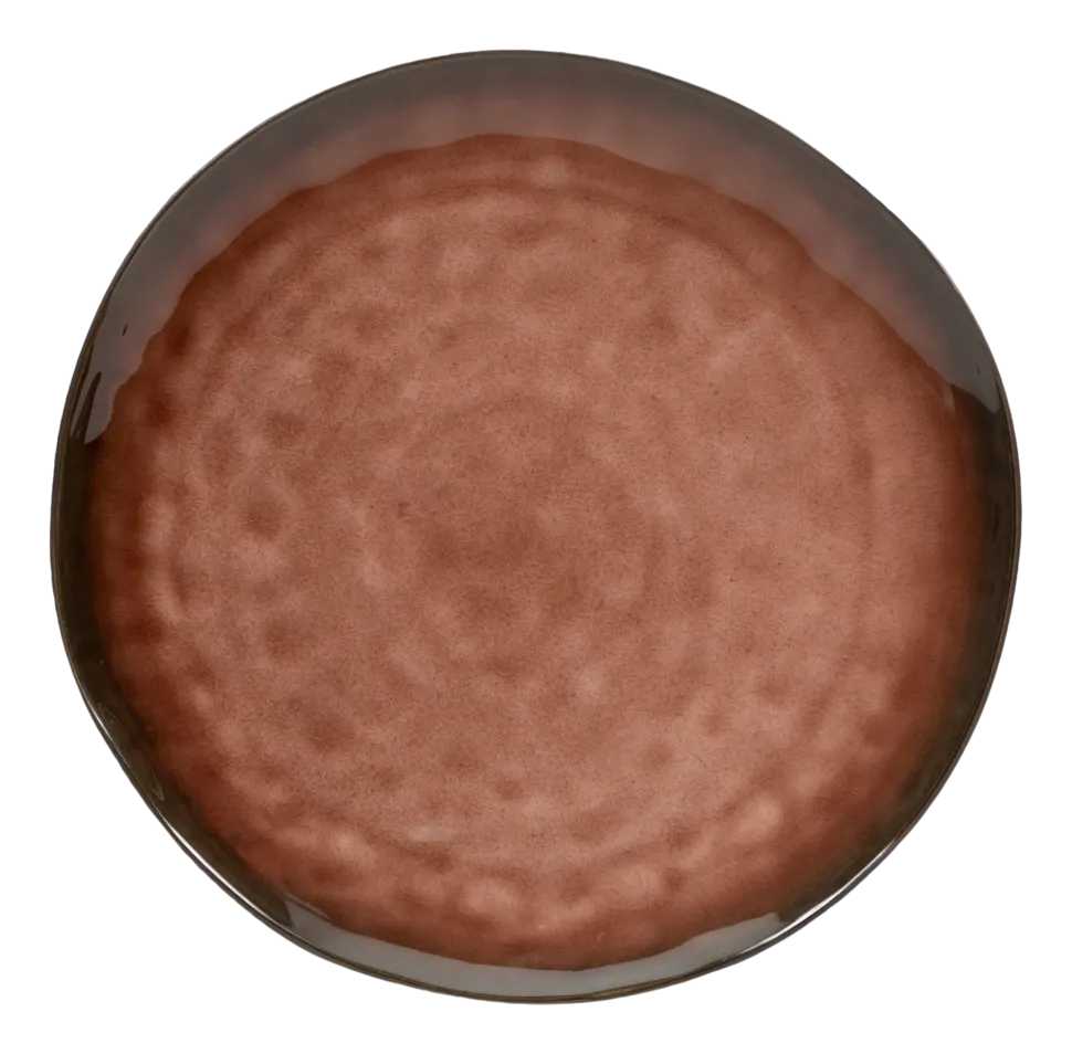Serveerbord Serax Pure Tableware By Pascale Naessens Black Brown Ovaal L 33,6 cm