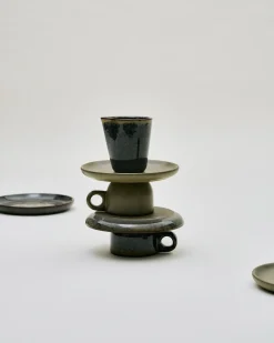 Serax Serveerbord Surface Tableware By Sergio Herman Indi Grey M 16 cm Outlet