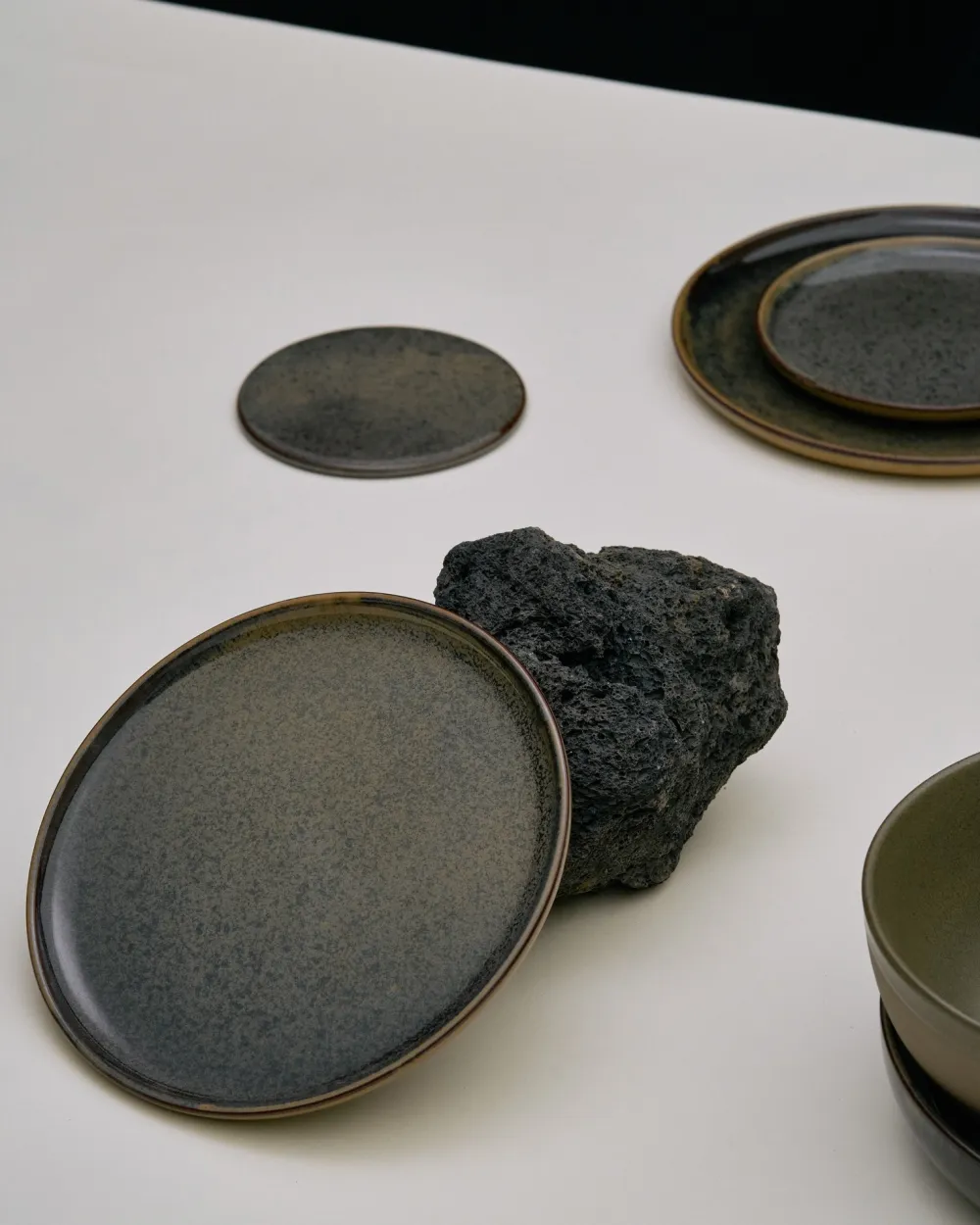 Serax Serveerbord Surface Tableware By Sergio Herman Indi Grey M 32 cm Clearance