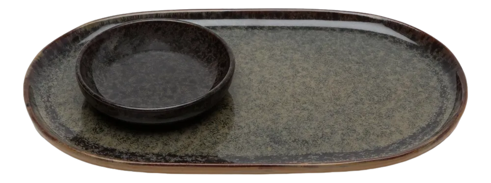 Serax Serveerbord Surface Tableware By Sergio Herman Indi Grey S 25 x 15 cm Hot