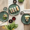 Serveerbord Villeroy & Boch Lave Vert Ø32cm (4 delig)