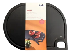 Serveer en Snijplank Kela Nobel Zwart 37 x 27,5 cm