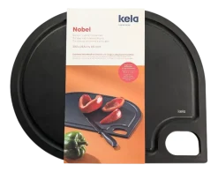 Kela Serveer en Snijplank Nobel Zwart 29,5 x 23,5 cm Best