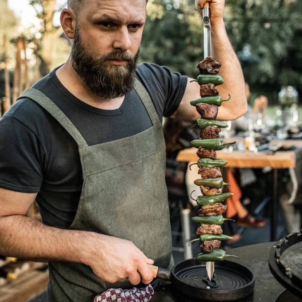 Serveerpannetje Forged Churrasco Olive 18 cm