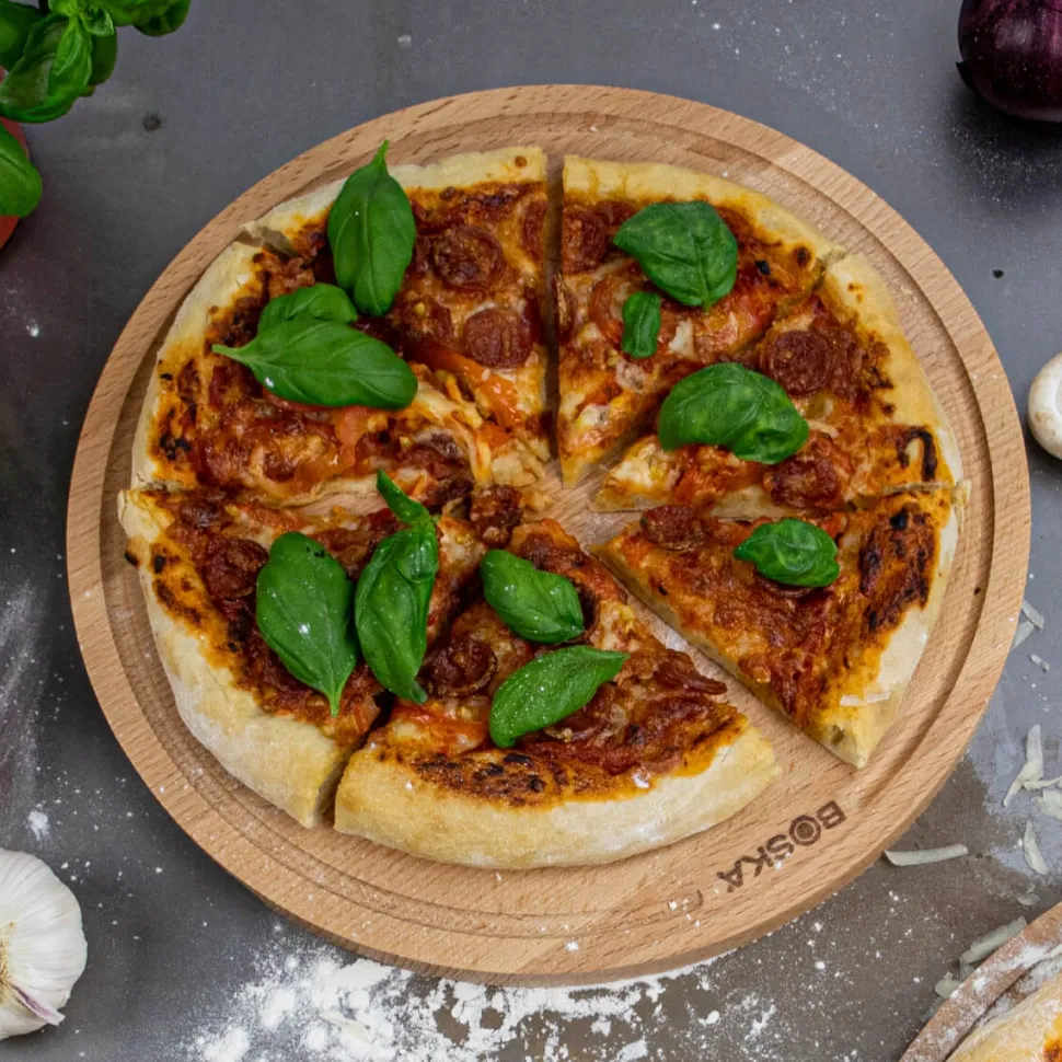 Serveerplank Boska Amigo Pizza Board M Brown