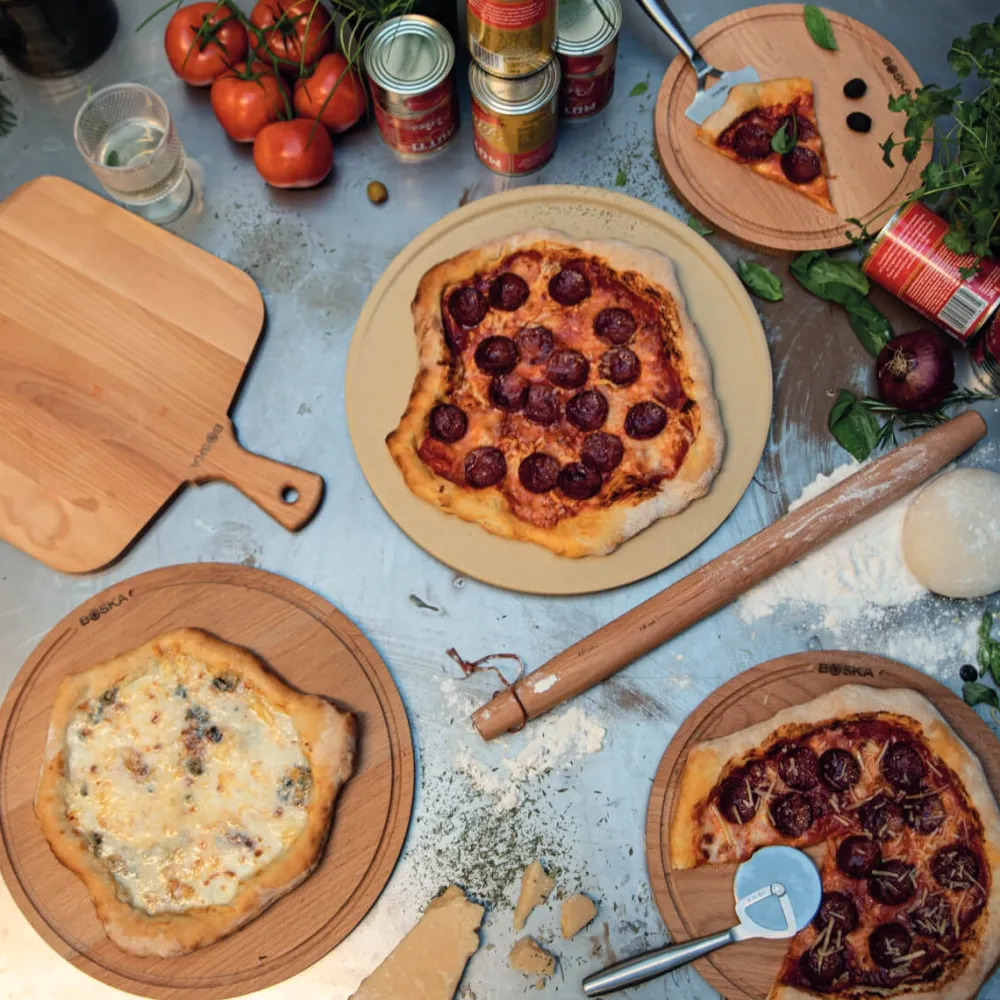Boska erveerpank Aigo Pizza Board Brown Discount