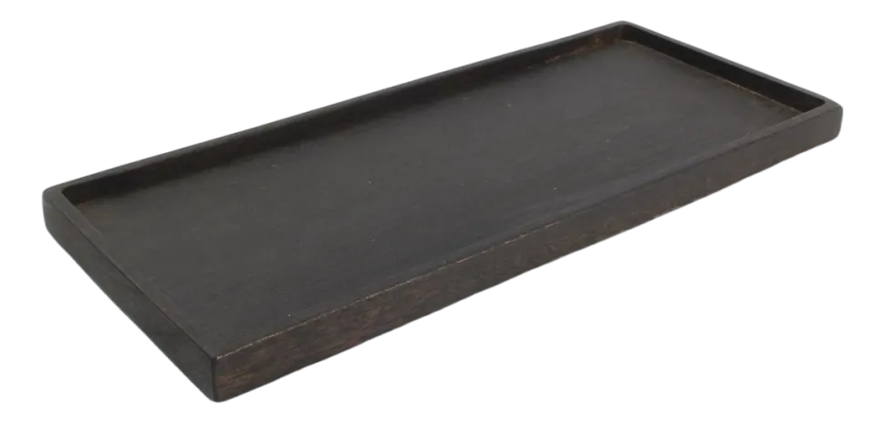 Serveerplank Salt & Pepper Rural Black 30 x 13 cm