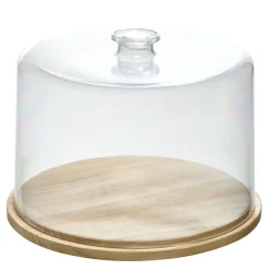 Serveerplateau iDesign Ro Pansino met Stolp Transparant (27,4 x 19,8 cm)