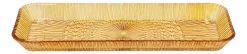 Serveerschaal Bitz Kusintha Rectangular Amber 38 x 14 cm (6-delig)