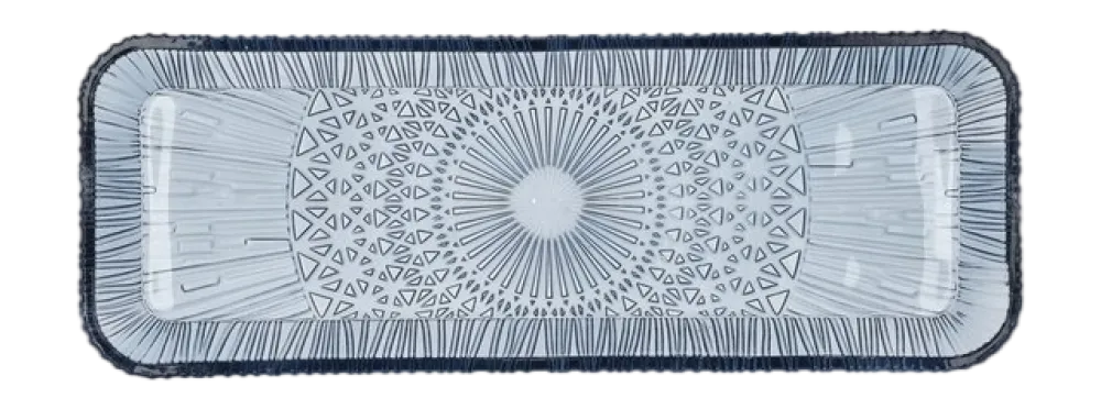 Bitz Serveerschaal Kusintha Rectangular Blue 38 x 14 cm (6-delig) Outlet