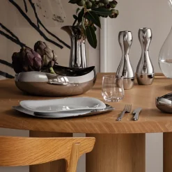 Serveerschaal Georg Jensen Cobra Large RVS 28 cm
