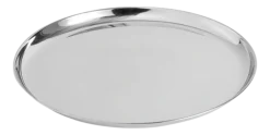 HAY Serveerschaal Essential Steel Round Dish Medium Stainless steel Online
