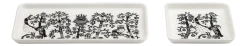 Serveerschaal Iittala Taika Rechthoek Zwart (12 x 24 cm)
