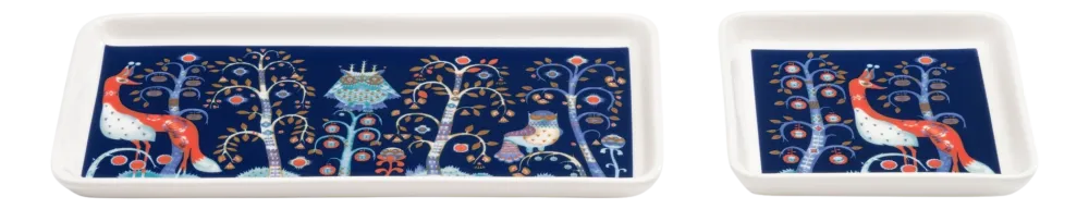 Iittala Serveerschaal Taika Vierkant Blauw (12 x 12 cm) Best
