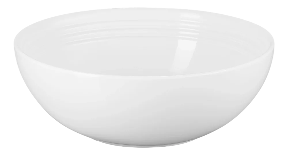 Le Creuset Serveerschaal Aardewerk White 24 cm Hot