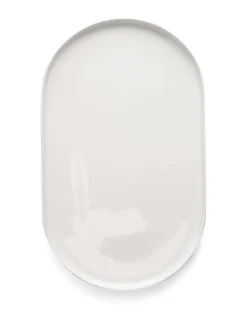 Serveerschaal Marc O'Polo Moments Chalk White 40 x 24,5 cm