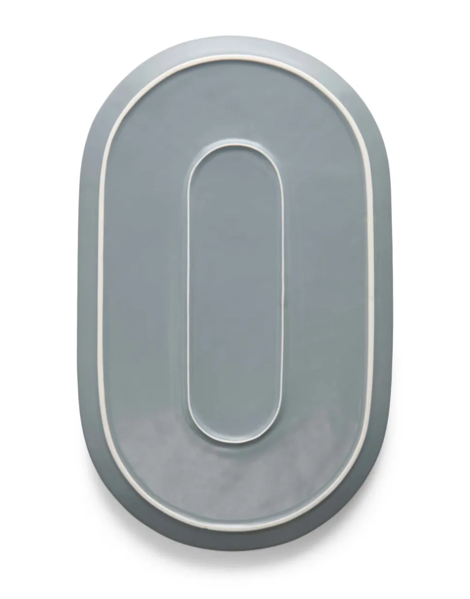 Serveerschaal Marc O'Polo Moments Soft Grey 40 x 24,5 cm
