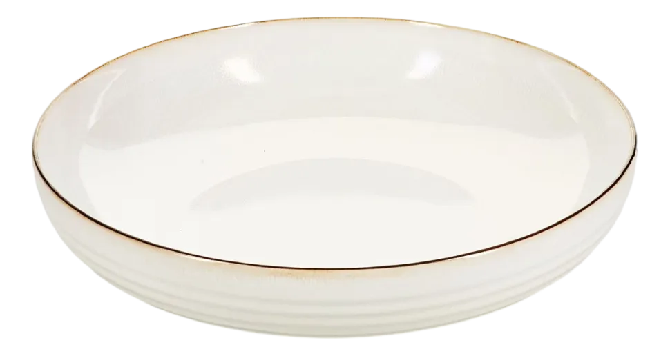 Serveerschaal Salt & Pepper Artisan White Off-White 32 x 7,5 cm
