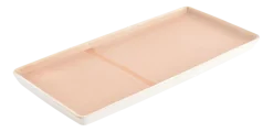 Salt & Pepper Serveerschaal Flow Roze 14 x 32 cm Best