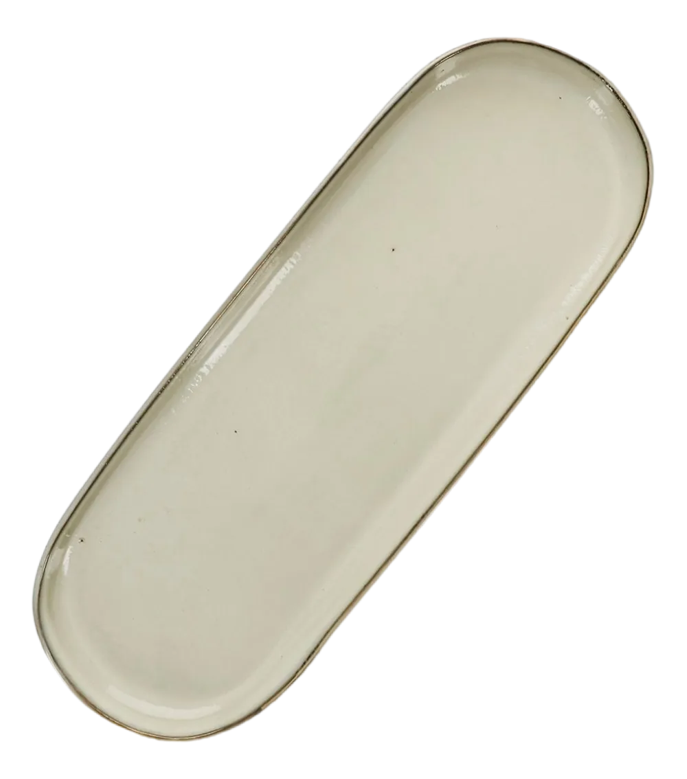 Salt & Pepper Serveerschaal Meridian Ivory 38,5 x 14 cm Discount