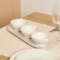 Salt & Pepper Serveerschaal Rocca Beige 36 x 12,5 cm Discount