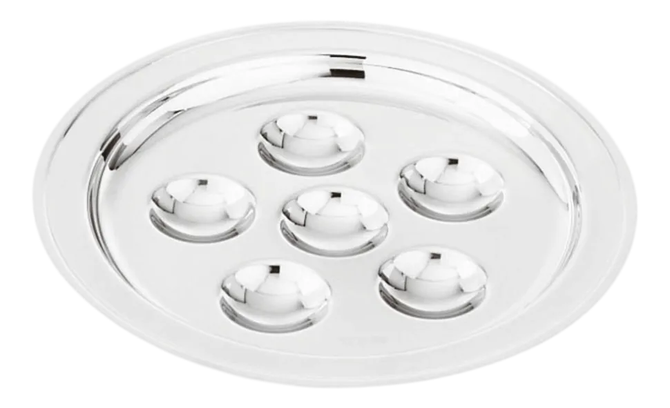 Serveerschaal Sambonet Elite Snail Plate 6 Holes 25 cm