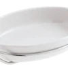 Serveerschaal Sambonet New Living Holder With Oval Porcelain 44 x 27 cm