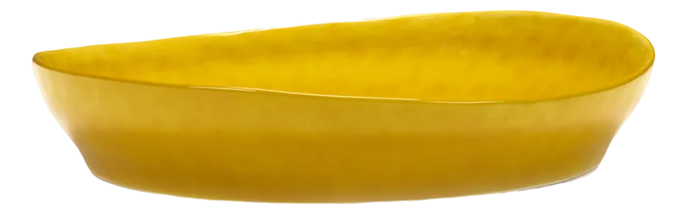 Serveerschaal Serax Feast Tableware By Ottolenghi Yellow Black S 30 x 29,5 x 6 cm