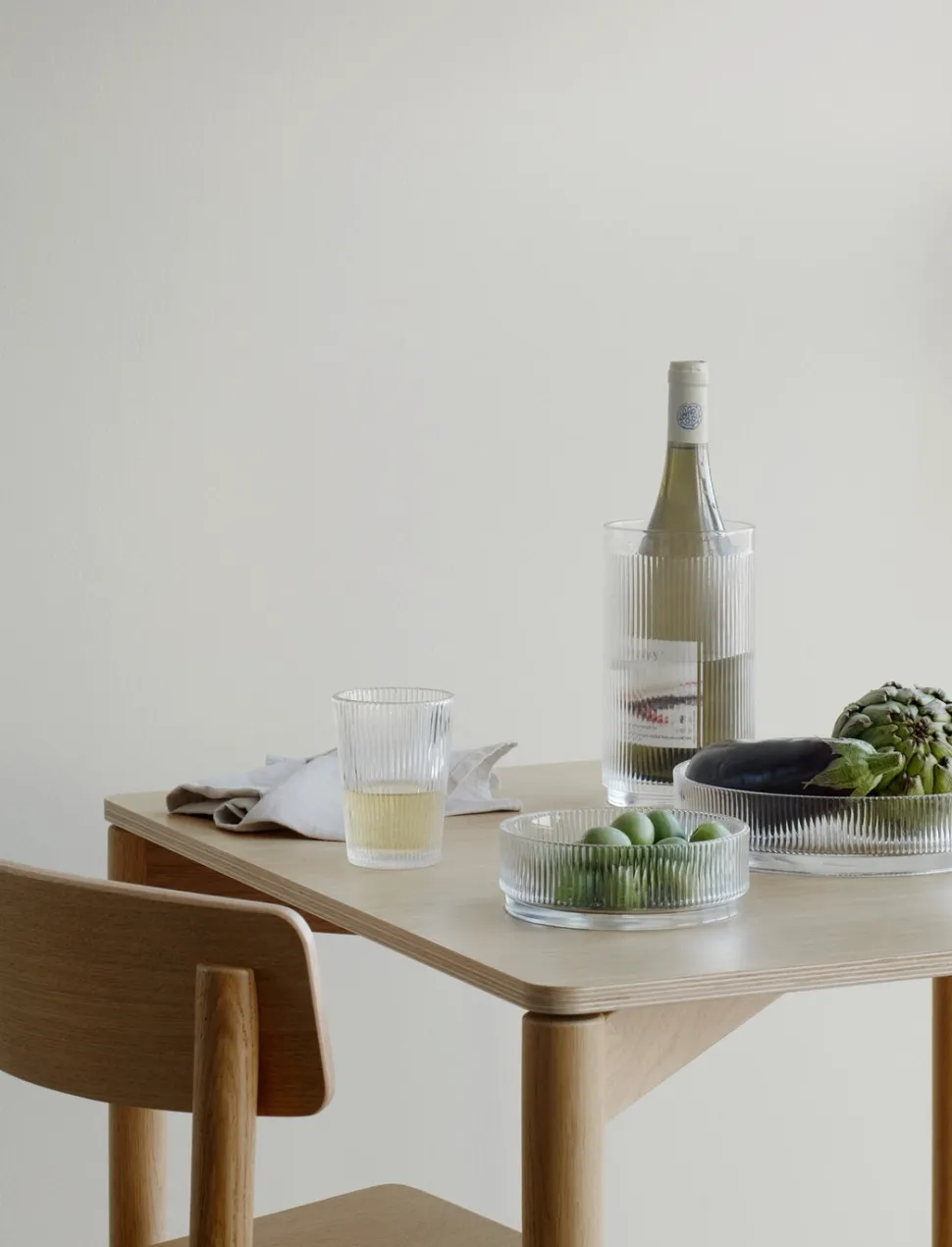 Serveerschaal Stelton Pilastro Clear 15 cm