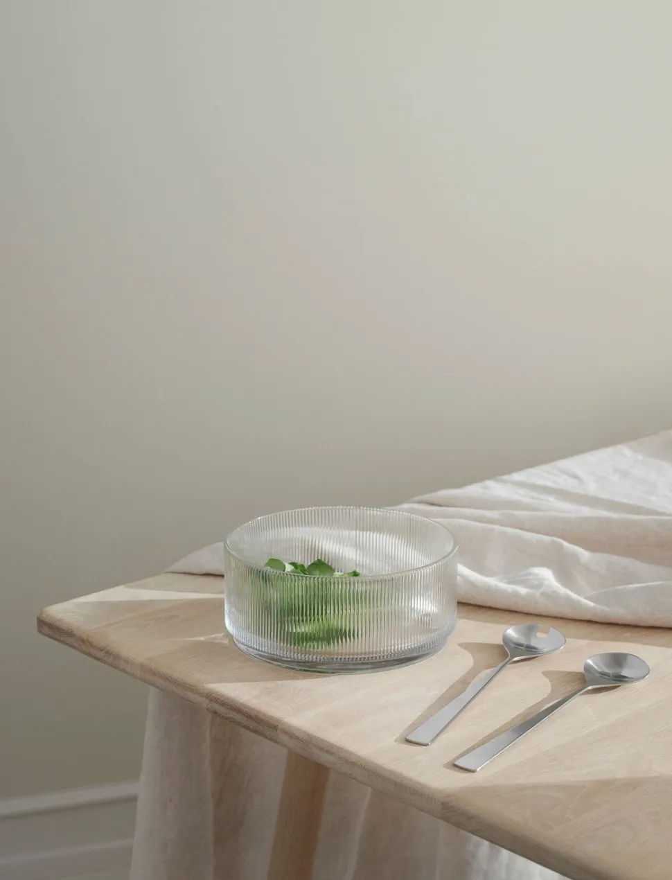 Serveerschaal Stelton Pilastro Clear 21 cm