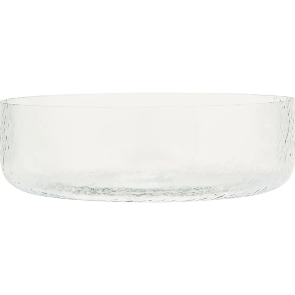 Urban Nature Culture Serveerschaal Crinkle Transparent 30 x 9 cm Clearance