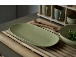 Serveerschaal Villa Collection Shoku Pure Green 34 x 18 cm