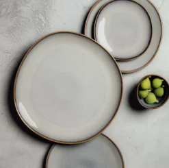 Serveerschaal Villeroy & Boch Lave Beige (Set van 4)