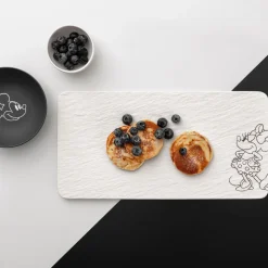 Serveerschaal Villeroy & Boch Manufacture Rock Mickey Mouse Blanc 35 x 18 cm