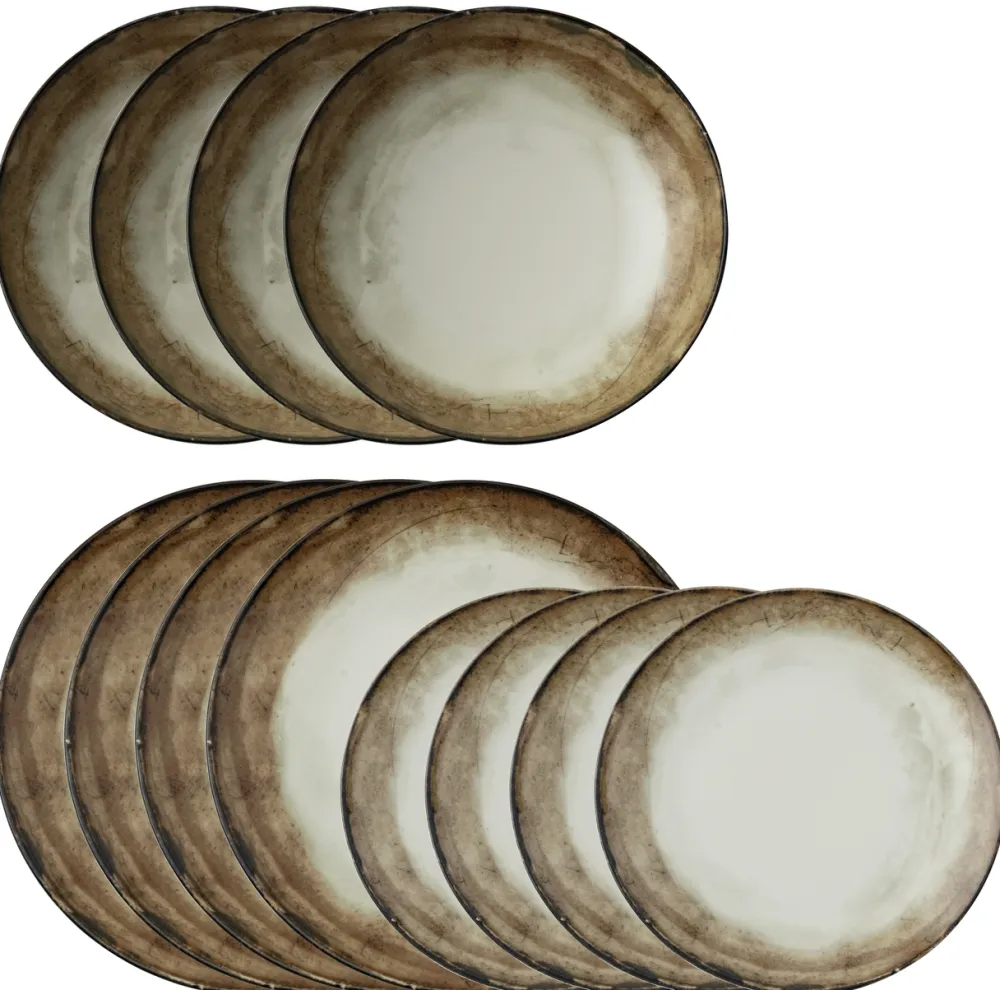 Arthur Krupp Servies Porcelain Shade Earth (12-Delig) Best