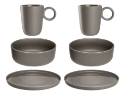 Servies Leonardo Roma Taupe (6-delig)
