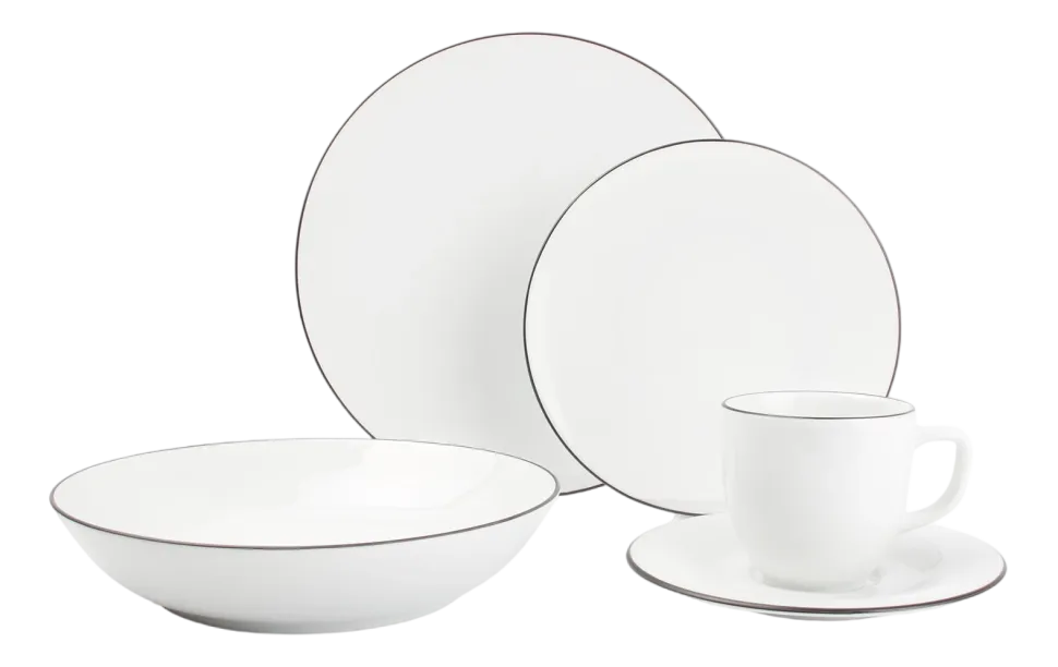 Servies Salt & Pepper Puro White (20-Delig)
