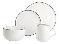 Servies Salt & Pepper Studio Base White (16-Delig)