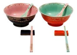 POLSPOTTEN Serviesset Ramen Set Grandpa (Set van 2) Hot