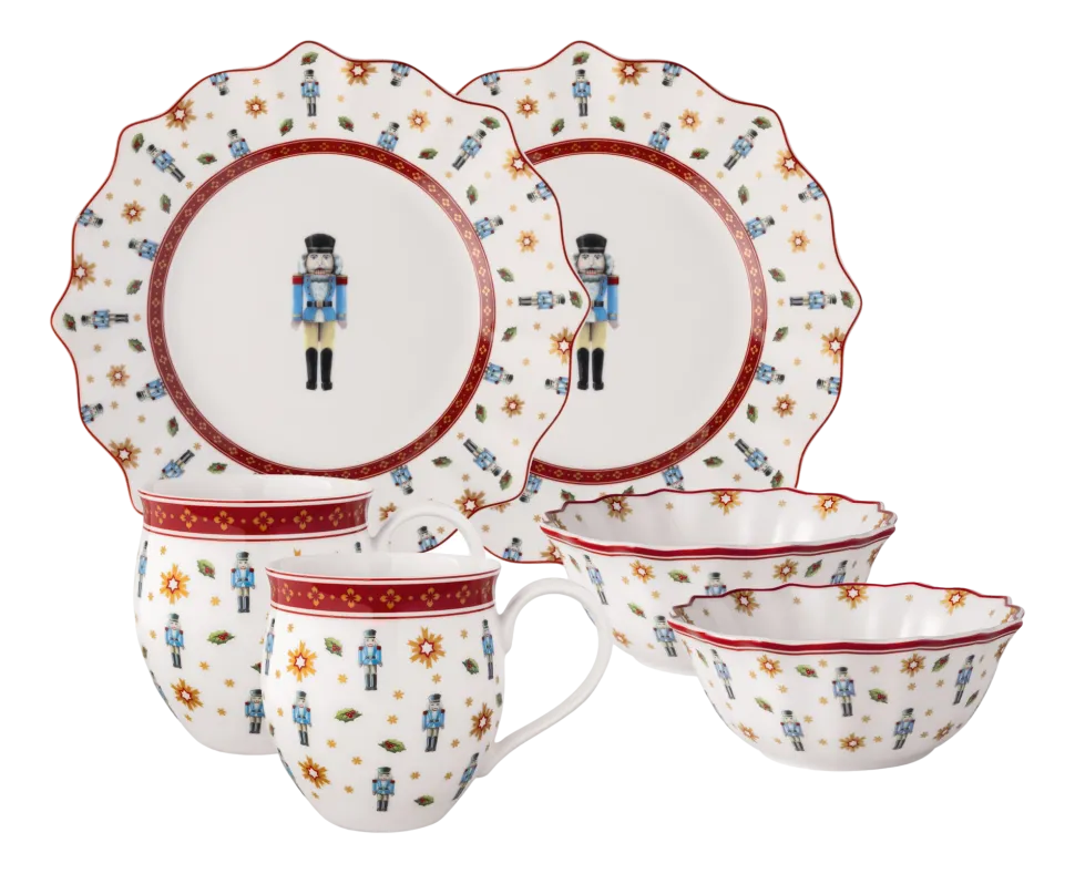 Servies Villeroy & Boch Toy's Delight 2025 Notenkraker (6-Delig)